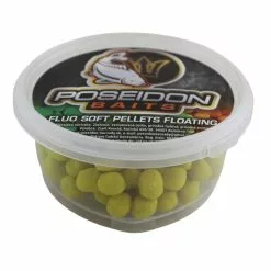 Herr Der Gewässer Poseidon Fluo Soft Pellets Floating Vanille