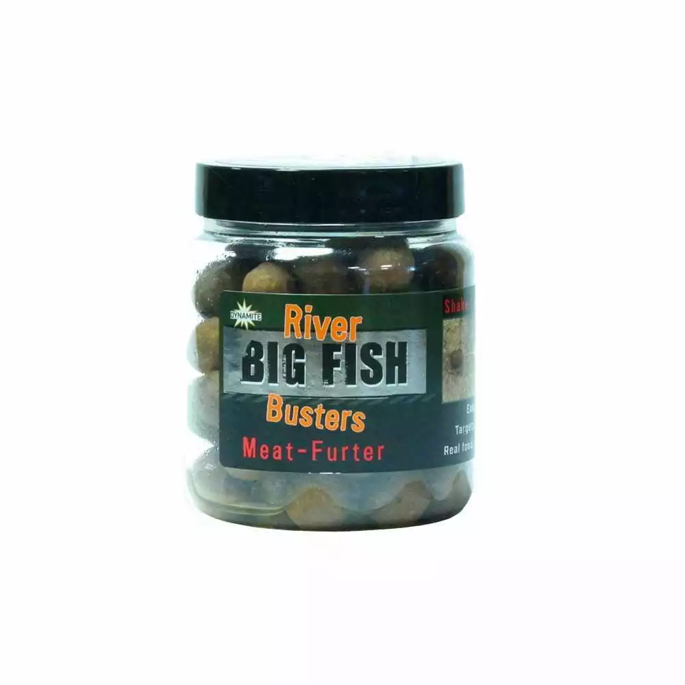 Dynamite Baits Big Fish River Busters Meat Furter 120g 1 Dynamite Baits Big Fish River Busters Meat Furter 120g