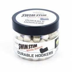 Dynamite Baits Swim Stim Durable Hookers White Amino 52g