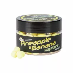 Dynamite Baits Fluro Wafters Pineapple & Banana Yellow 14mm 50g