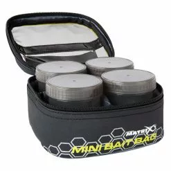 Fox Matrix Mini Bait Bag With 6 Pots -Feederruten Verkäufe glu110 mini bait bag detail 1 1280x1280